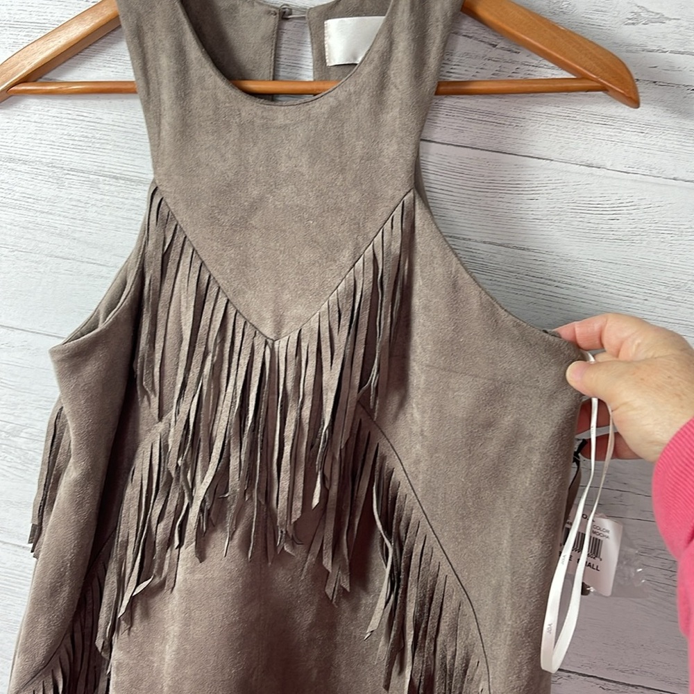 J.O.A. SUADE DRESS NWT - Picture 2 of 6